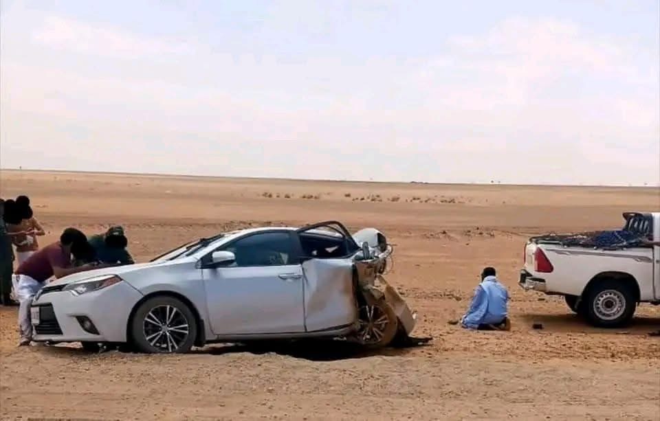 إصابة ستة أشخاص في حادث سير على طريق أطار – أكجوجت.