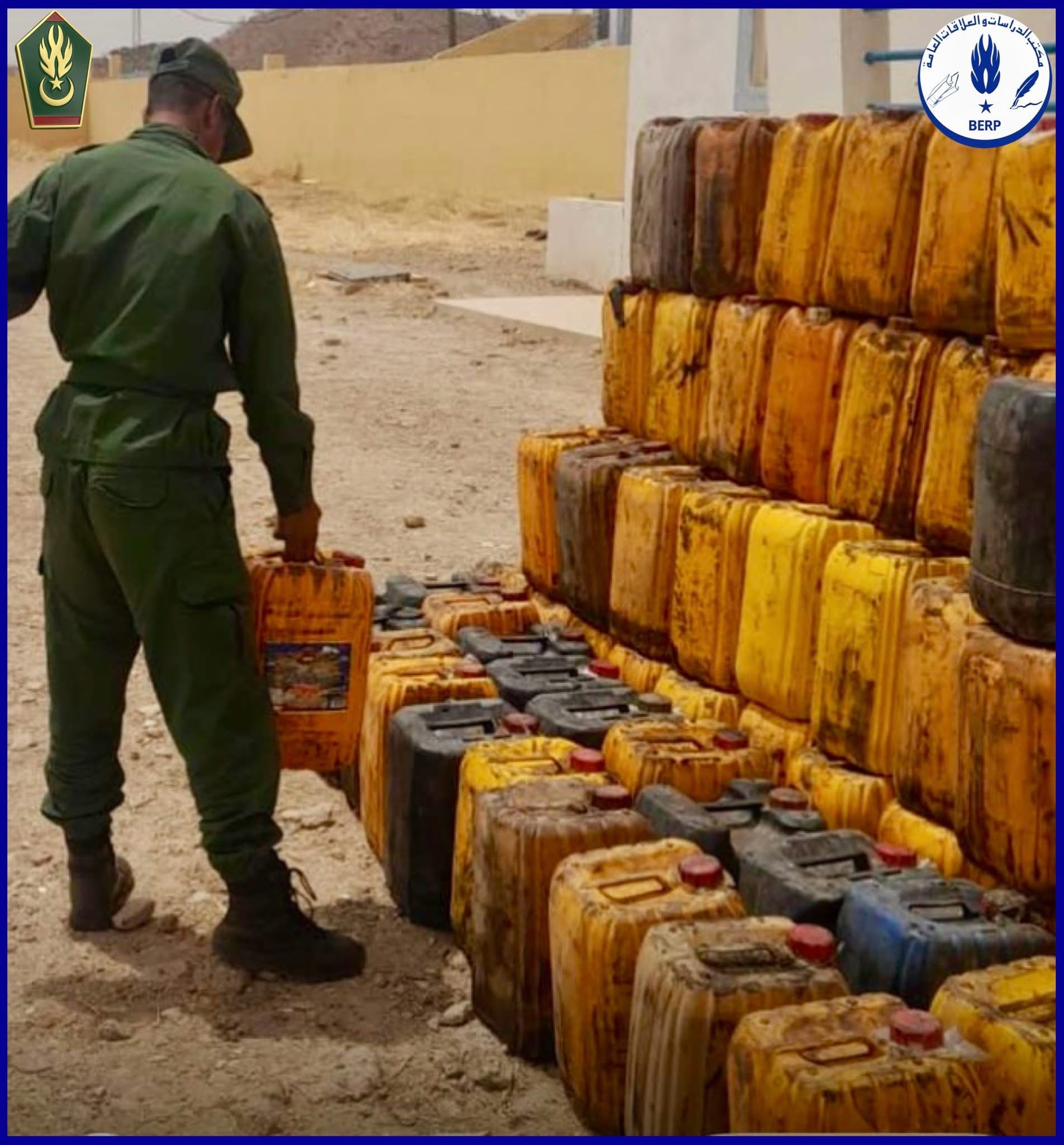 الدرك الوطني بسيليبابي يحجز كميات من المحروقات في إطار مكافحة التهريب